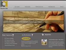 Tablet Screenshot of katasarim.com